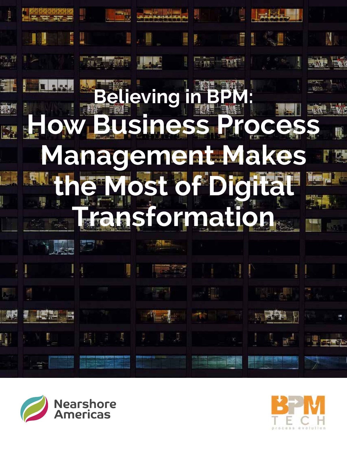 Cover of the Believing in BPM report
