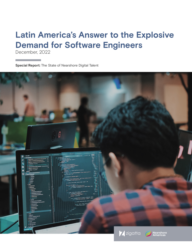 Cover of the Latin America's Answer to the Explosive Demand for Software Engineers report