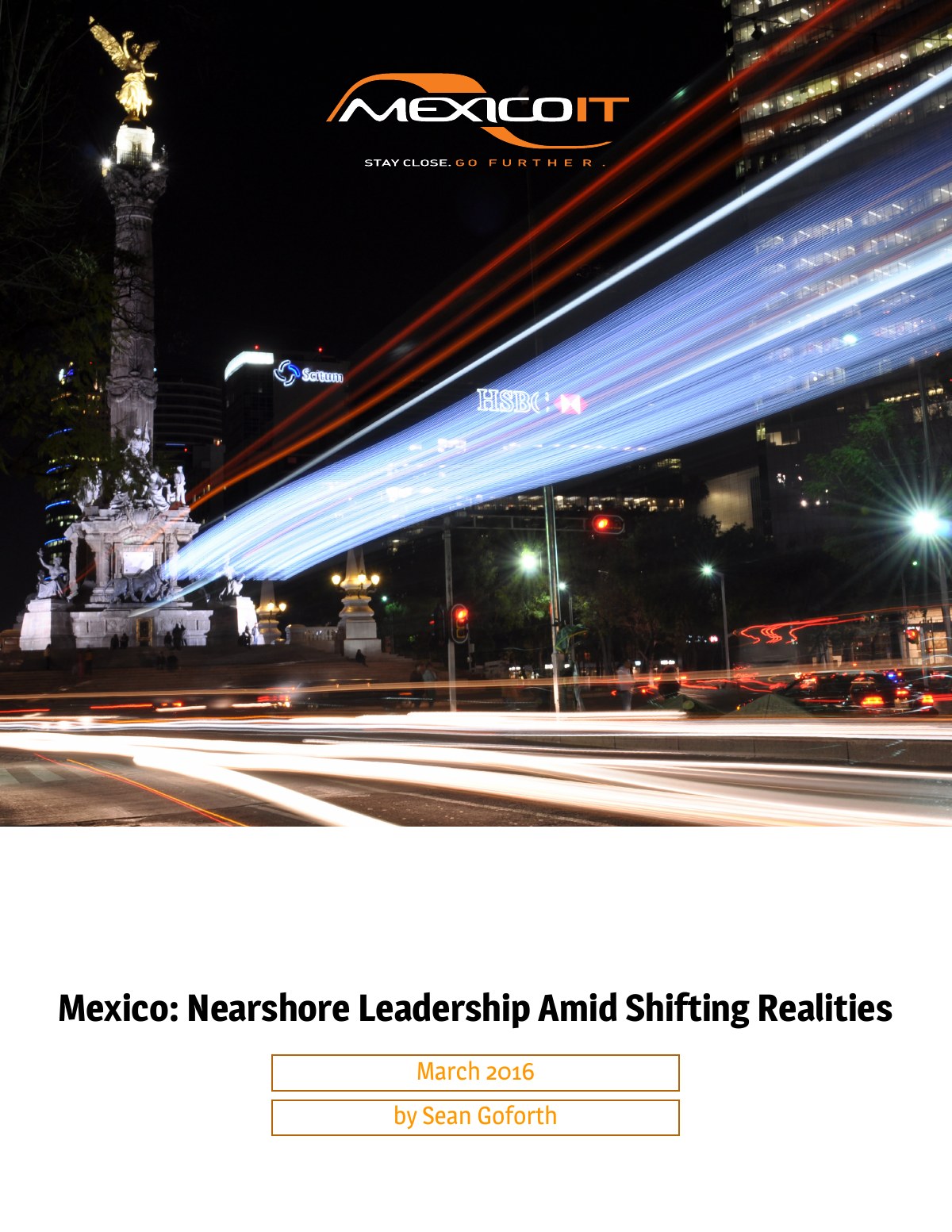 Cover of the Mexico: Nearshore Leadership report