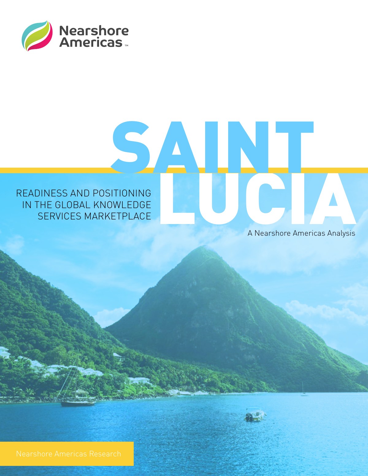 Cover of the Saint Lucia: Readiness and Positioning in the Global Knowledge Services Marketplace report